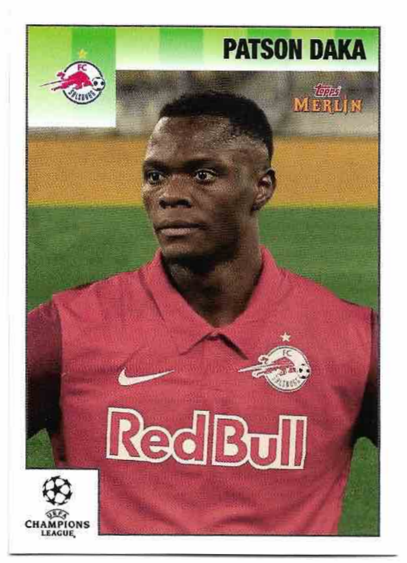 PATSON DAKA 20-21 Topps Merlin's Heritage 95 UCL
