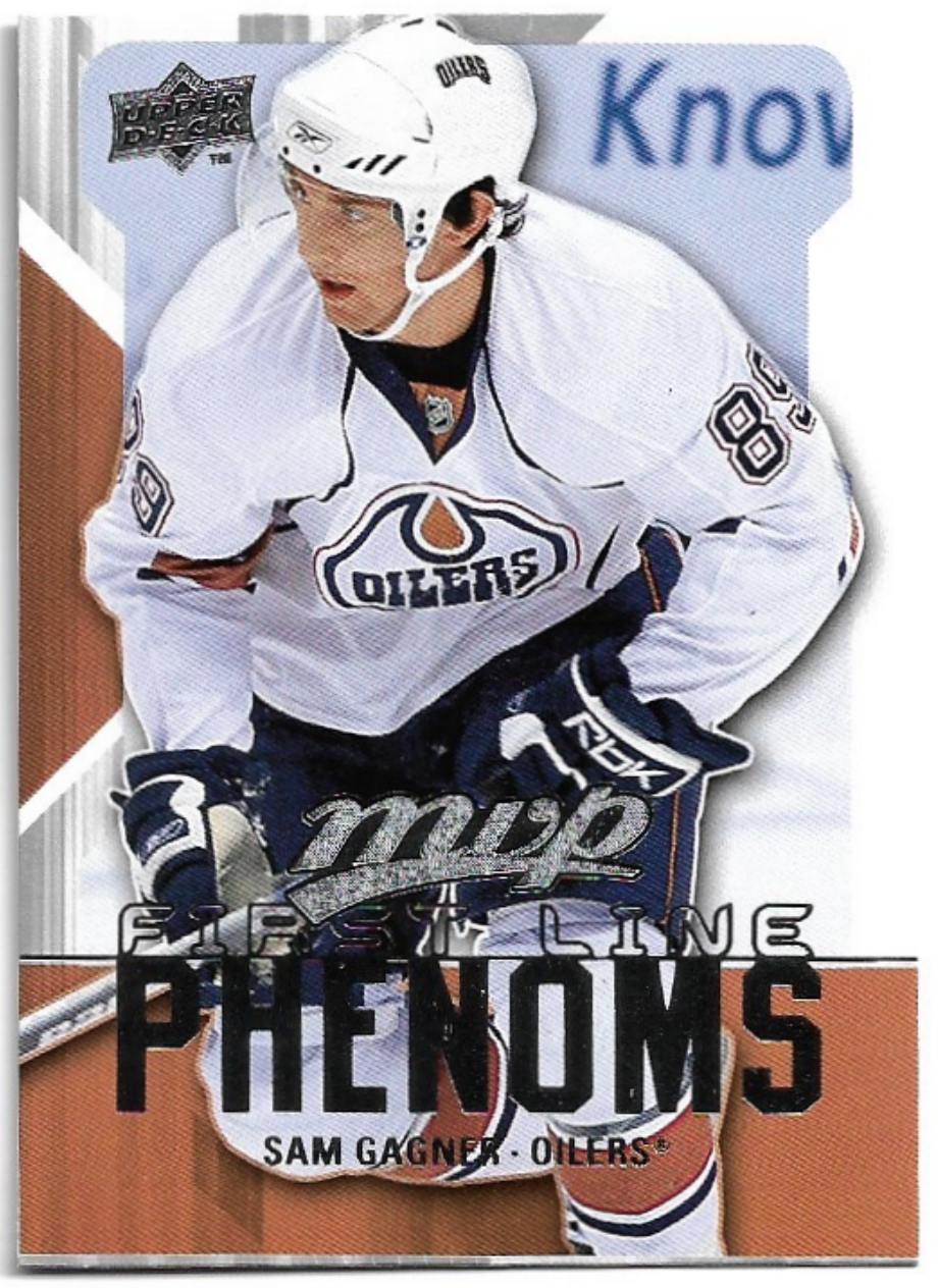 First Line Phenoms SAM GAGNER 08-09 UD MVP