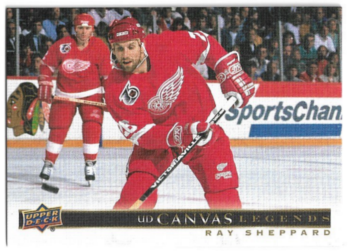 UD Canvas Legends RAY SHEPPARD 20-21 UD SP Signature Legends