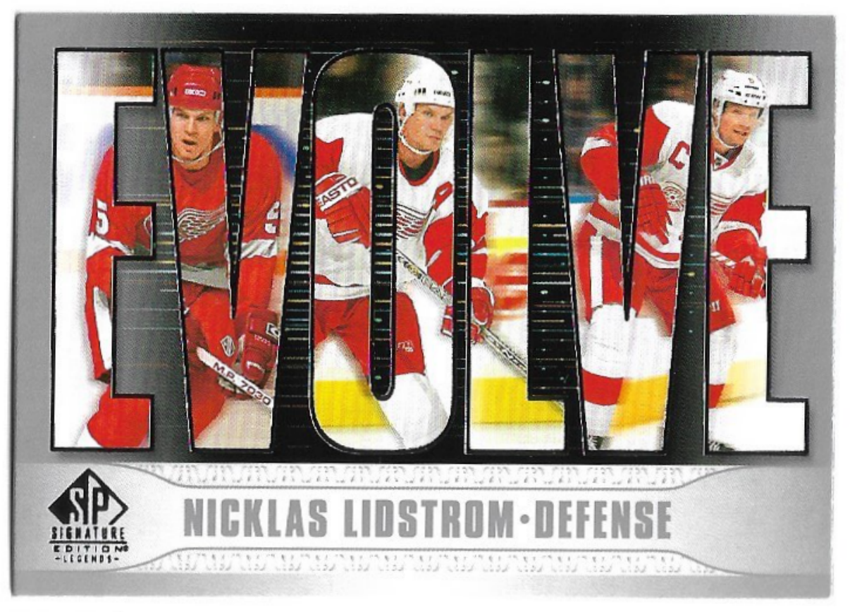 Evolve NICKLAS LIDSTROM 20-21 UD SP Signature Legends