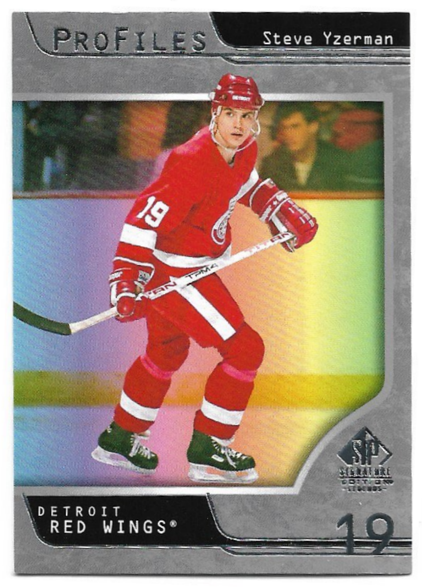 Profiles STEVE YZERMAN 20-21 UD SP Signature Legends