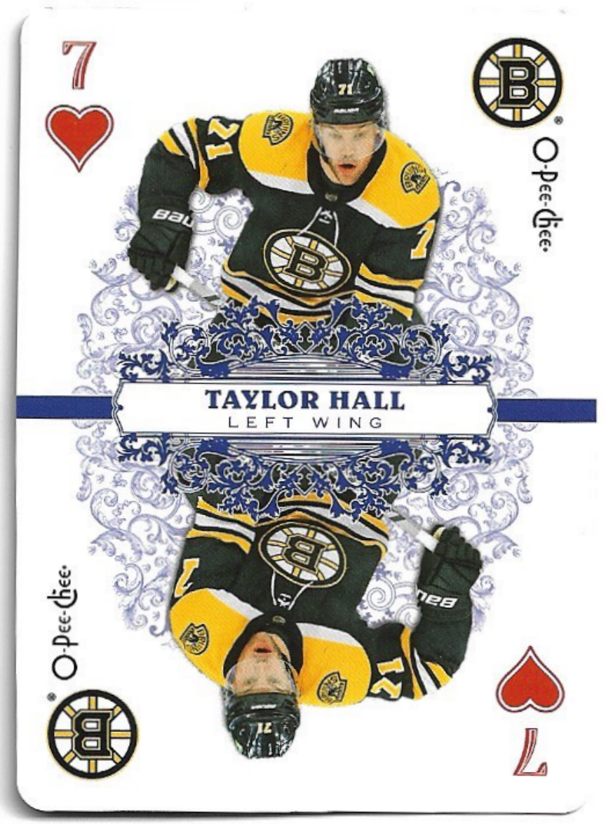 Playing Cards TAYLOR HALL 22-23 UD O-Pee-Chee OPC