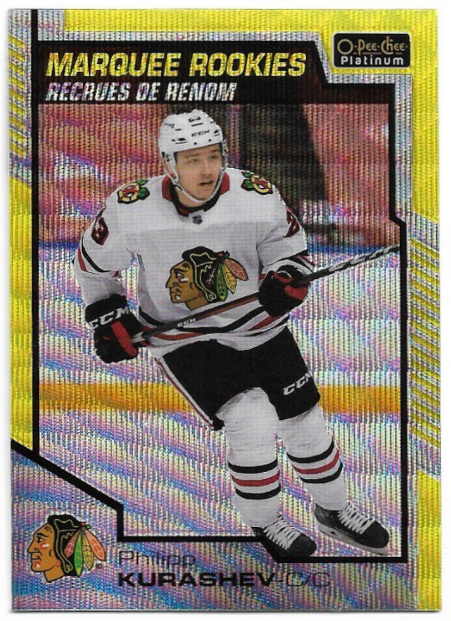 Neon Yellow Surge Marquee Rookies PHILIPP KURASHEV 20-21 UD O-Pee-Chee Platinum