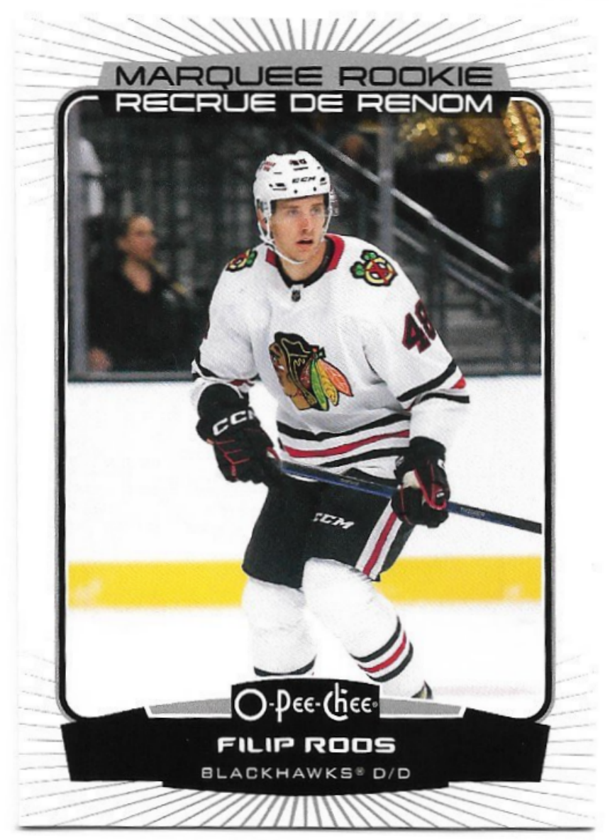 Marquee Rookie FILIP ROOS 22-23 UD O-Pee-Chee OPC