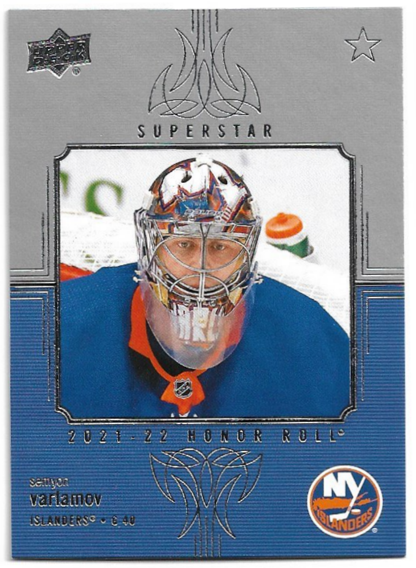 Honor Roll SEMYON VARLAMOV 21-22 UD Series 1