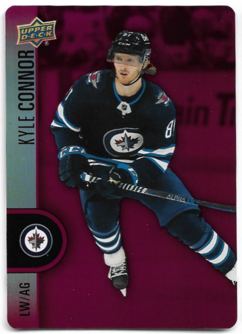 Red Die-Cut KYLE CONNOR 22-23 UD Tim Hortons Collector's Series
