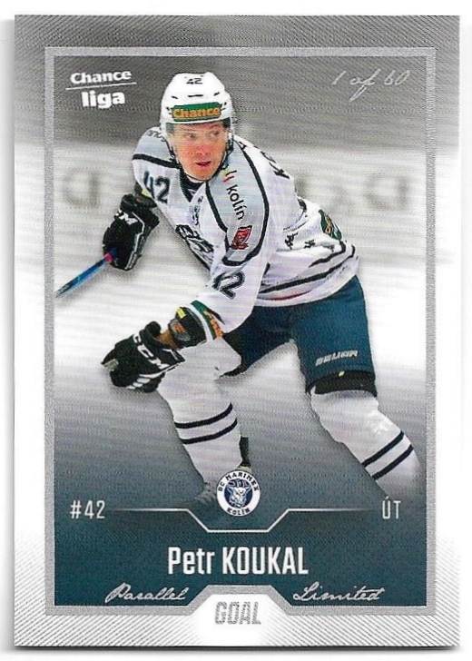 Silver PETR KOUKAL 22-23 GOAL Cards Chance liga 1.série /60