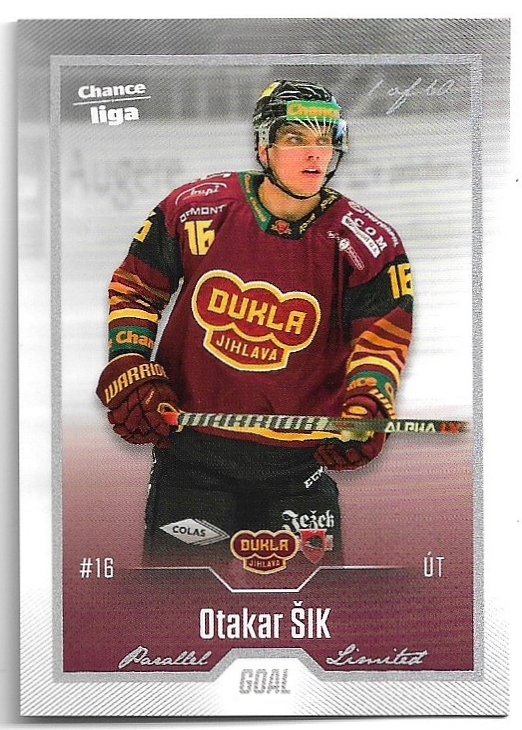 Silver OTAKAR ŠIK 22-23 GOAL Cards Chance liga 1.série /60