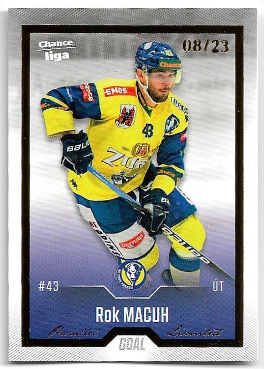Gold ROK MACUH 22-23 GOAL Cards Chance liga 1.série /23