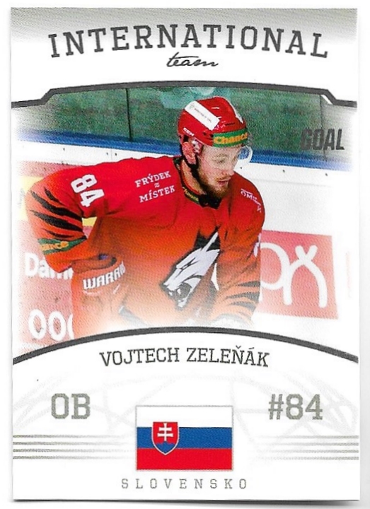 International Team VOJTECH ZELEŇÁK 22-23 GOAL Cards Chance liga 2.série