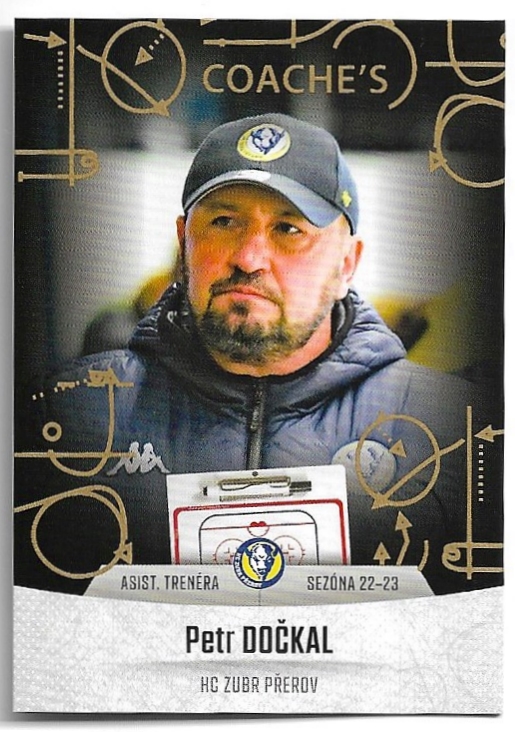 Coache's PETR DOČKAL 22-23 GOAL Cards Chance liga 2.série
