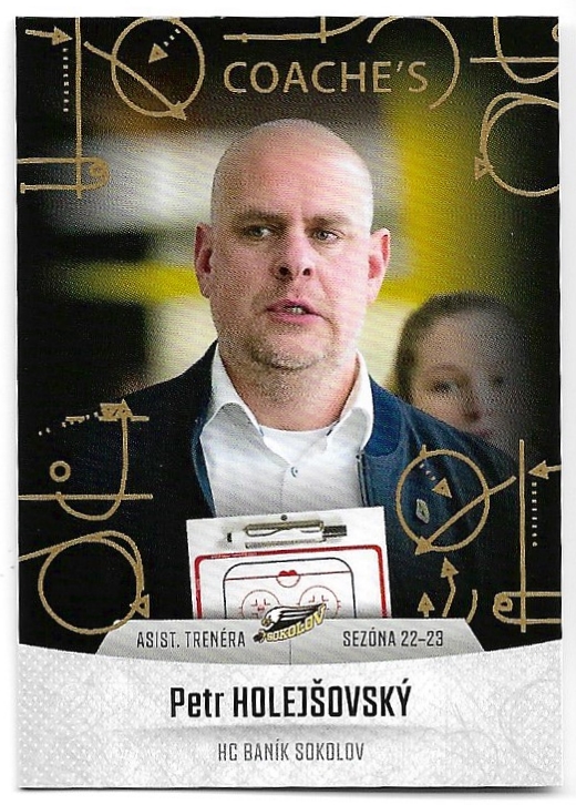Coache's PETR HOLEJŠOVSKÝ 22-23 GOAL Cards Chance liga 2.série