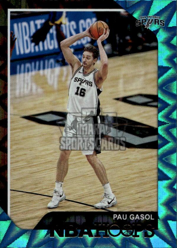 Teal Explosion PAU GASOL 18-19 Panini Hoops Basketball
