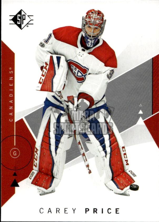 CAREY PRICE 18-19 UD SP Hockey