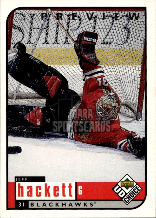 Preview JEFF HACKETT 98-99 UD Choice