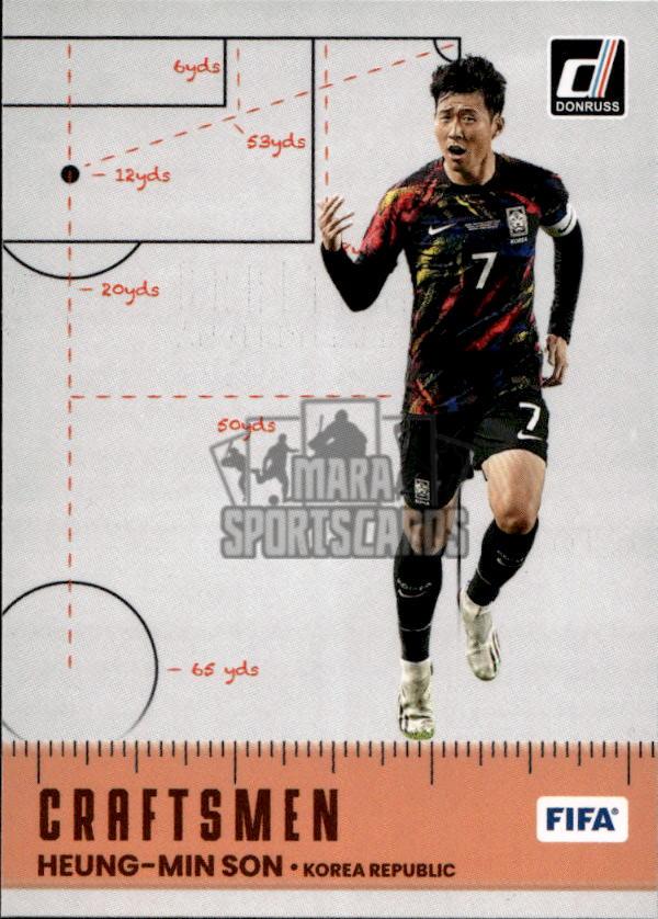 Craftsmen HEUNG-MIN SON 22-23 Panini Donruss Soccer