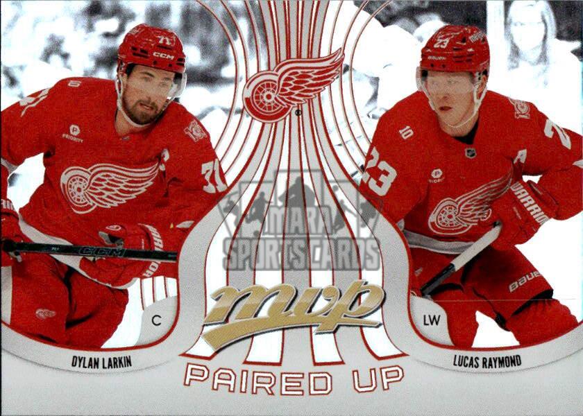 Paired Up DYLAN LARKIN/LUCAS RAYMOND 26-27 UD MVP