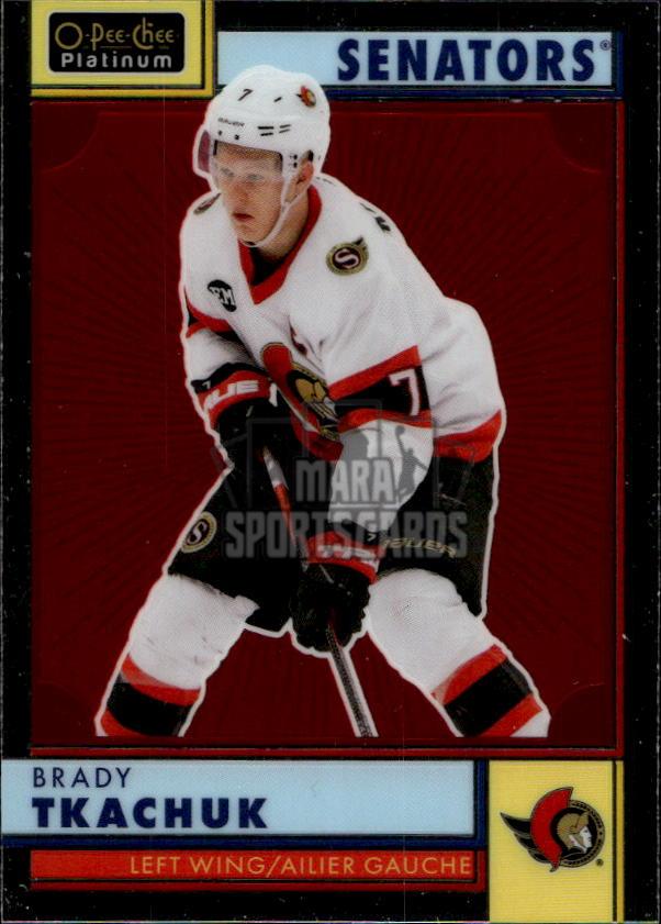Retro BRADY TKACHUK 22-23 UD O-Pee-Chee OPC Platinum