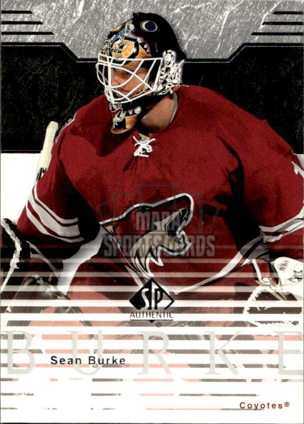 SEAN BURKE 03-04 UD SP Authentic 