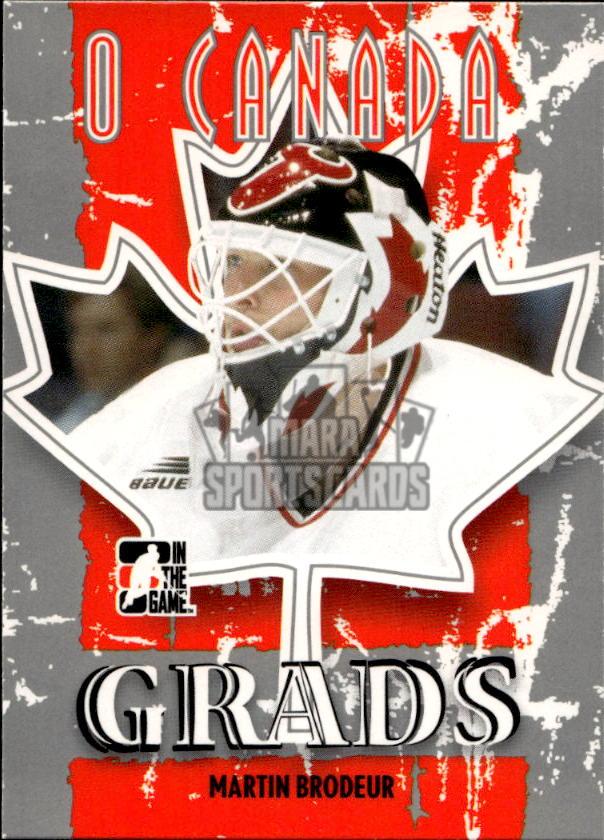Grads MARTIN BRODEUR 07-08 In the Game O Canada
