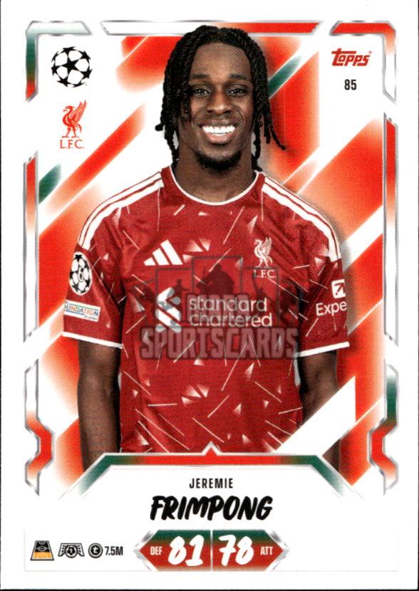 JEREMIE FRIMPONG 26-27 Match Attax UCL