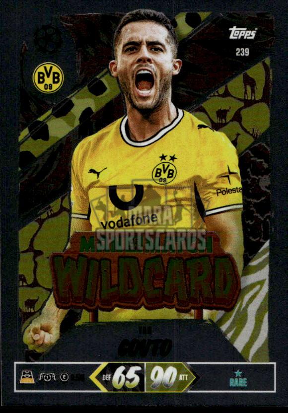 Man of the Match Wildcard YAN COUTO 26-27 Match Attax UCL