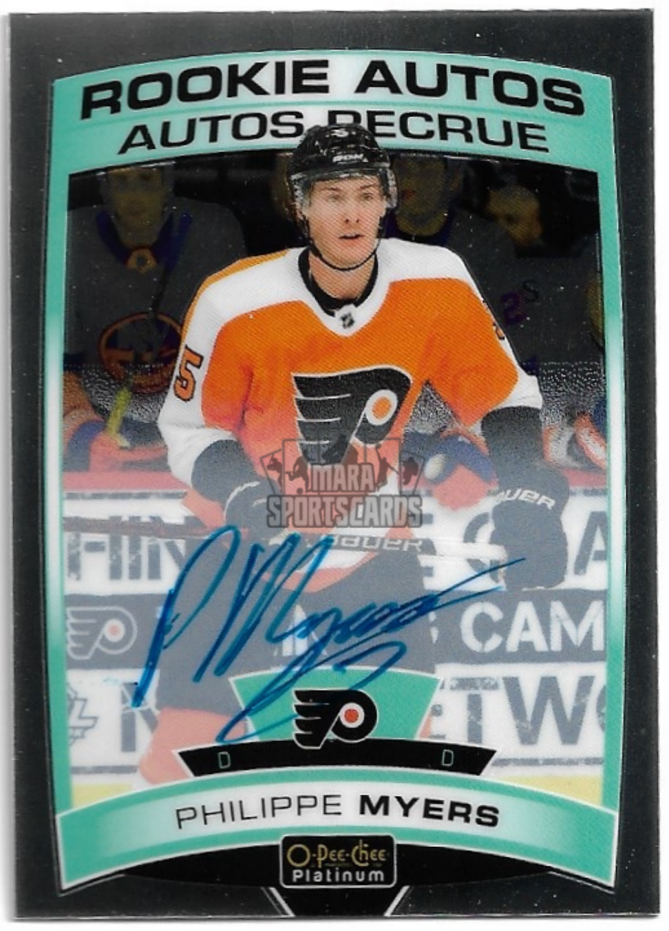Rookie Autographs Update PHILIPPE MYERS  20-21 O-Pee-Chee OPC Platinum