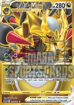 Secret Rare - GIRATINA VSTAR
