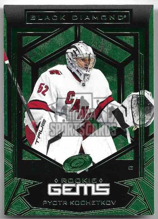 Emerald Rookie Gems PYOTR KOCHETKOV 22-23 UD Black Diamond /10