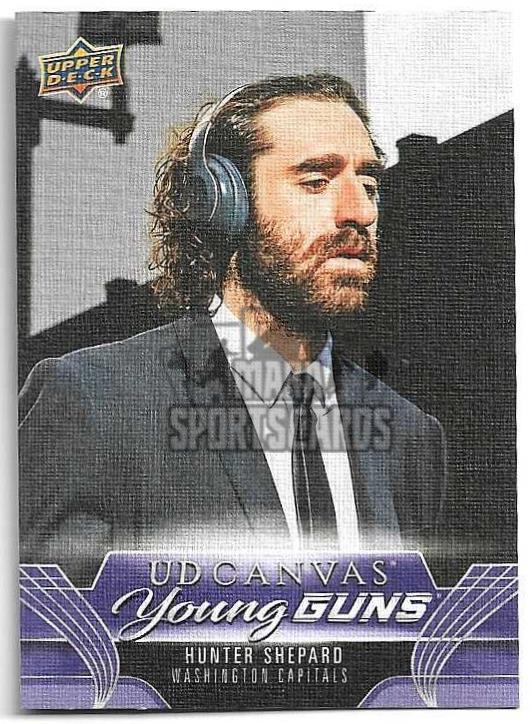 Rookie Young Guns Canvas HUNTER SHEPARD 23-24 UD Extended Series