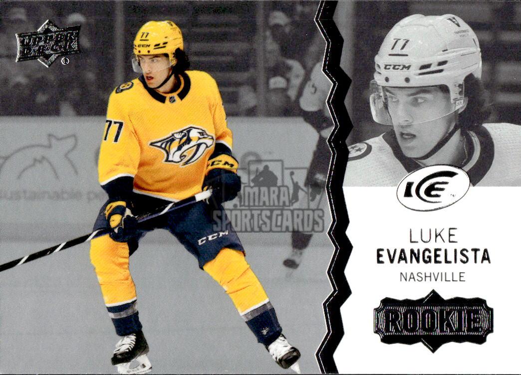 Rookie LUKE EVANGELISTA 23-24 UD Ice