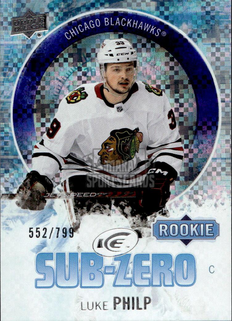 Rookie Sub-Zero LUKE PHILP 23-24 UD Ice /799