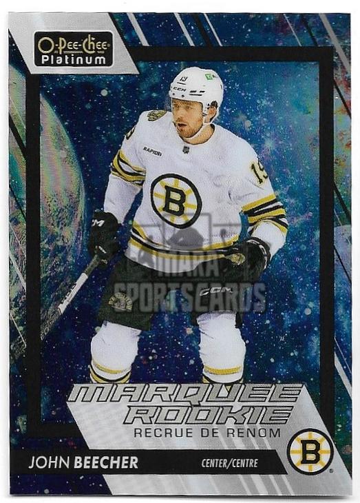 Cosmic Marquee Rookie JOHN BEECHER 23-24 UD O-Pee-Chee OPC Platinum /65