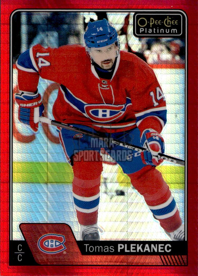Red Prism TOMÁŠ PLEKANEC 16-17 UD O-Pee-Chee OPC Platinum /199
