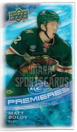 Rookie Ice Premieres Minis MATT BOLDY 22-23 UD Ice