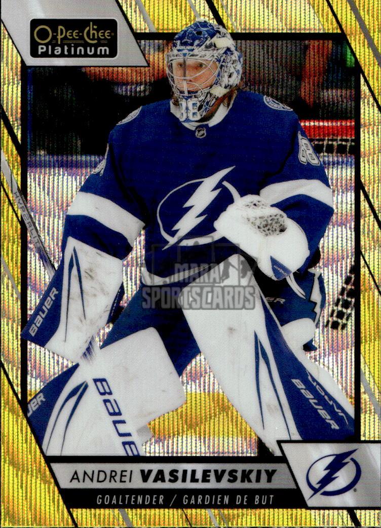 Neon Yellow Surge ANDREI VASILEVSKIY 23-24 UD O-Pee-Chee OPC Platinum