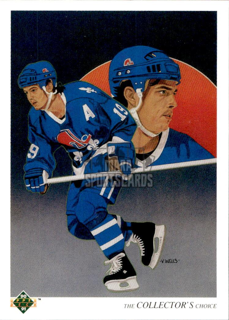 Team Checklist JOE SAKIC 90-91 Upper Deck