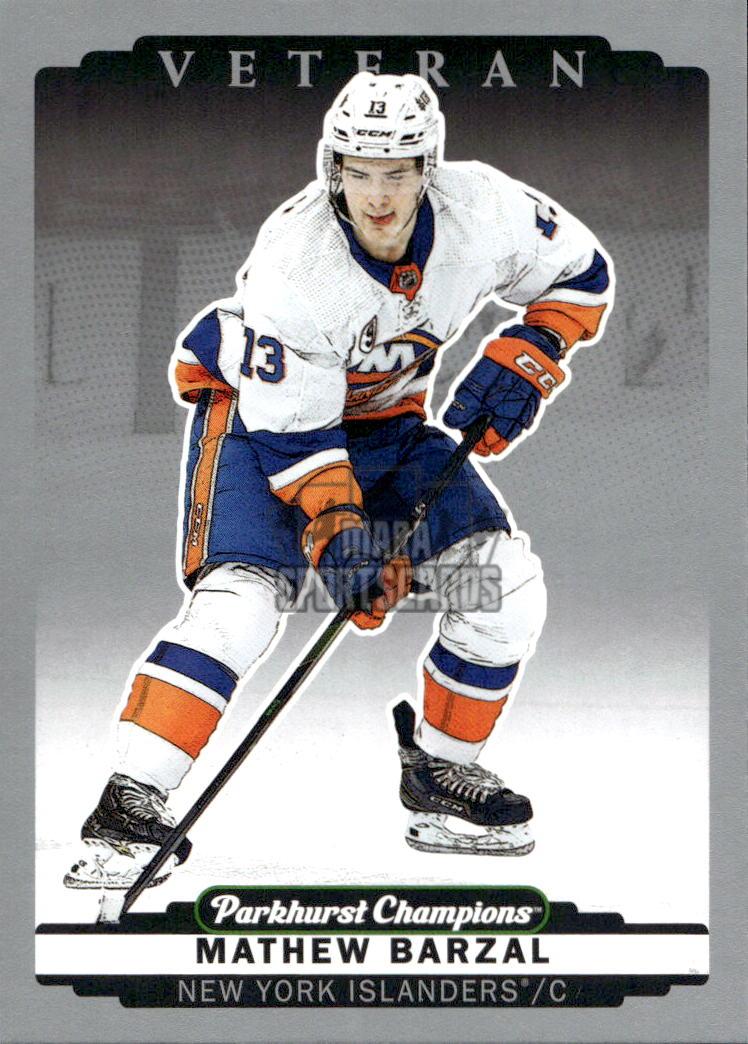 Silver MATHEW BARZAL 22-23 UD Parkhurst Champions