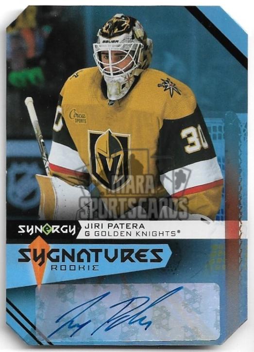 Auto Rookie Signatures JIŘÍ PATERA 23-24 UD Synergy