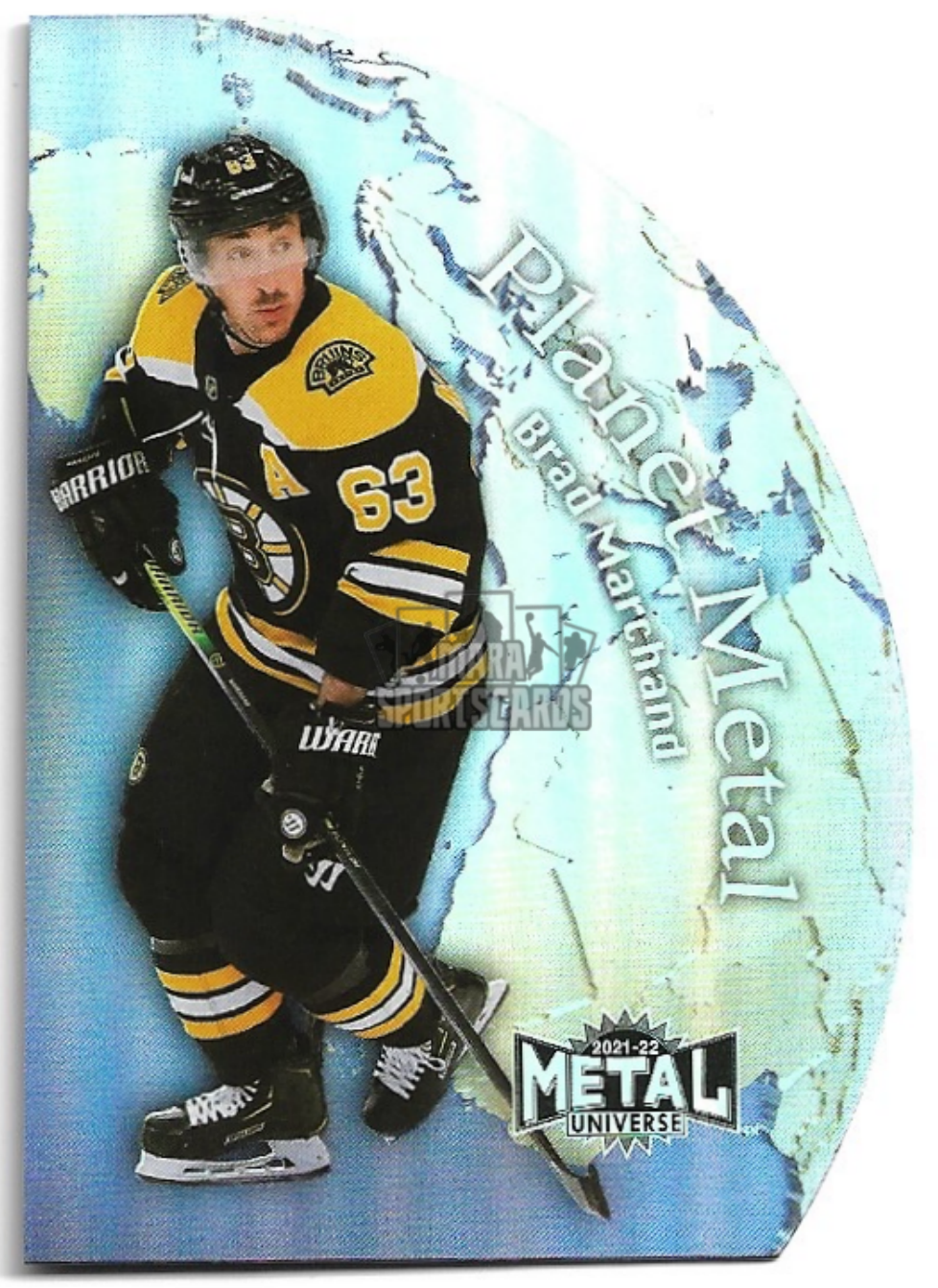 Planet Metal BRAD MARCHAND 21-22 UD Metal Universe