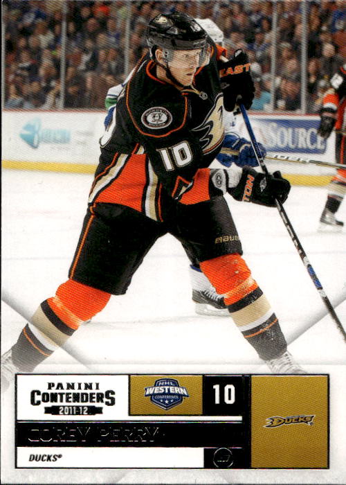 COREY PERRY 11-12 Panini Playoff Contenders