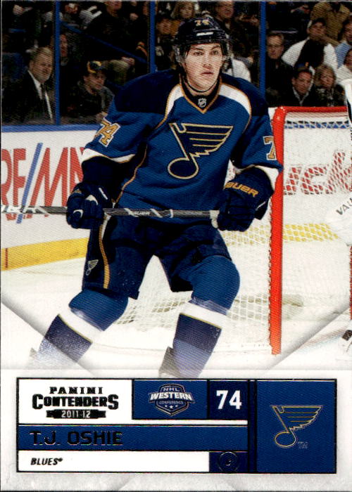 T.J. OSHIE 11-12 Panini Playoff Contenders