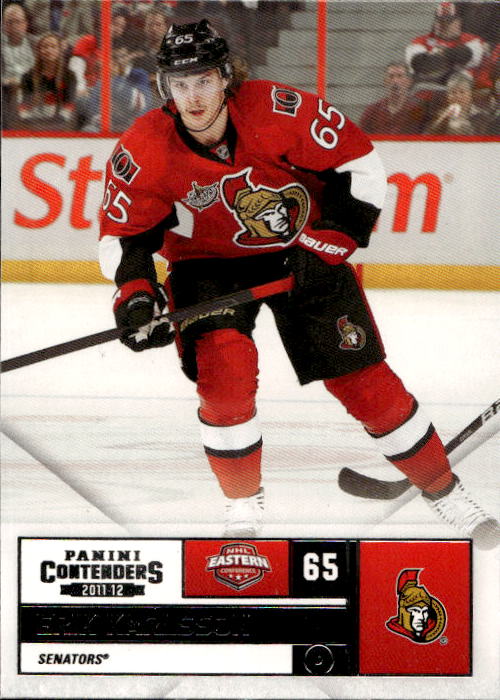 ERIK KARLSSON 11-12 Panini Playoff Contenders