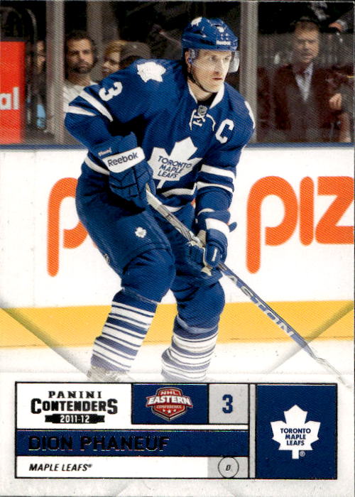 DION PHANEUF 11-12 Panini Playoff Contenders