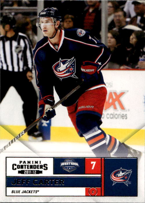 JEFF CARTER 11-12 Panini Playoff Contenders