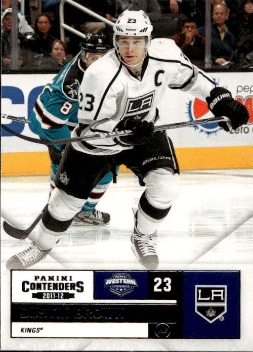 DUSTIN BROWN 11-12 Panini Playoff Contenders