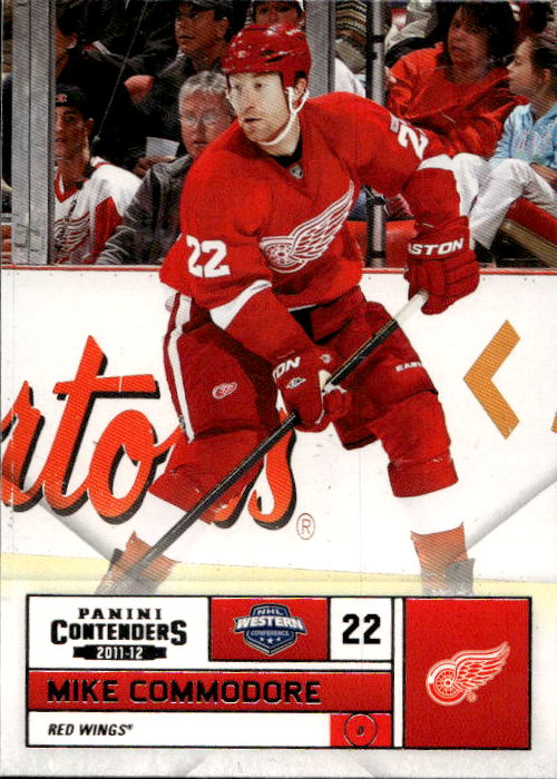 MIKE COMMODORE 11-12 Panini Playoff Contenders