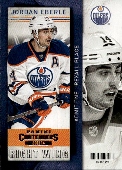 JORDAN EBERLE 13-14 Panini Playoff Contenders