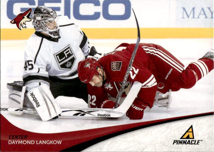 DAYMOND LANGKOW 11-12 Panini Pinnacle