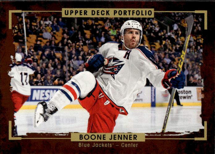 BOONE JENNER 15-16 UD Portfolio